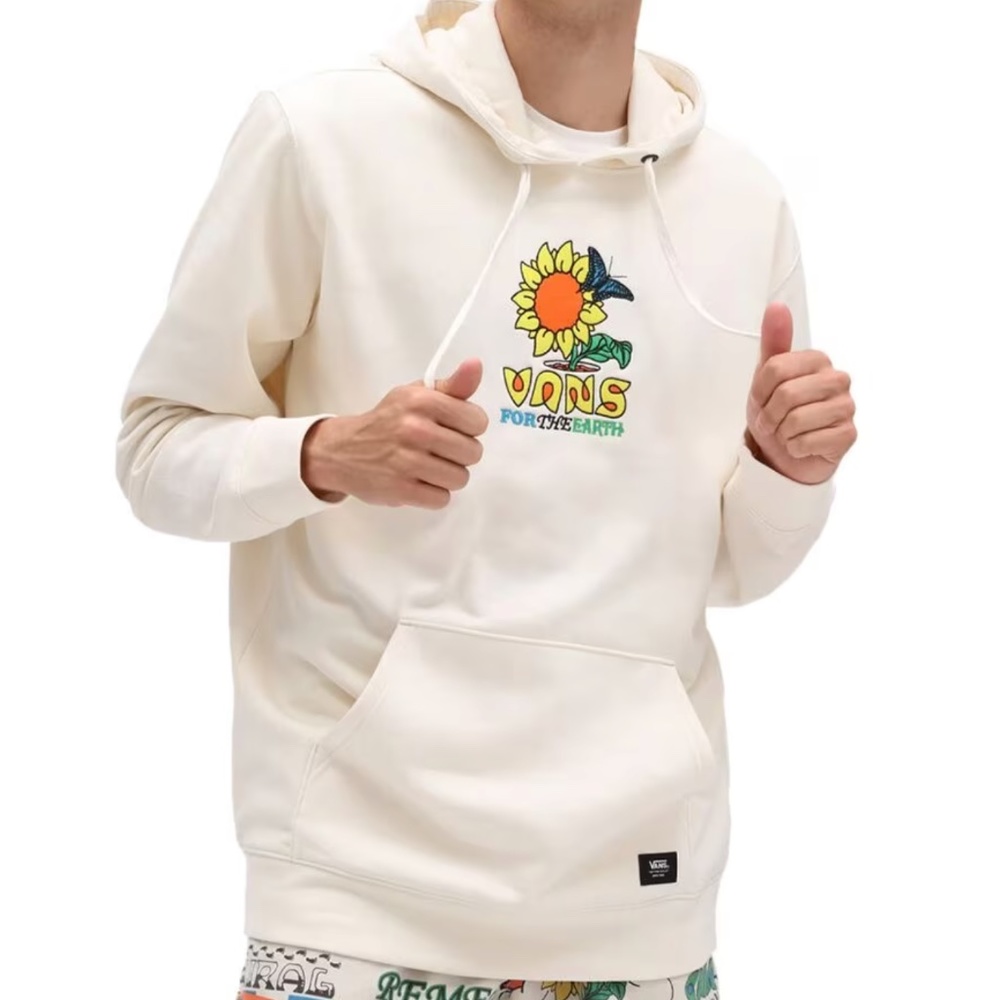 Women' Vans Eco Positivity Pullover "for the earth" hoodie, like new. Size small